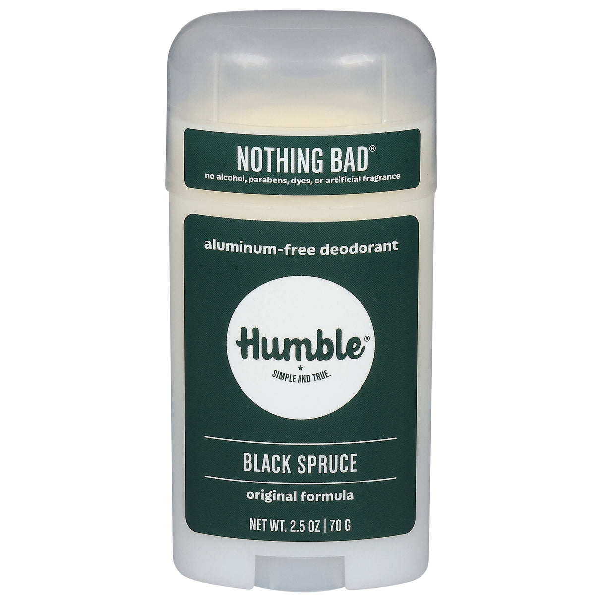 Humble Brands Deodorant Black Spruce 2.5 Oz | Natural Odor Protection