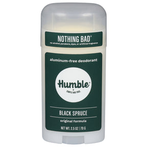 Humble Brands Deodorant Black Spruce 2.5 Oz | Natural Odor Protection