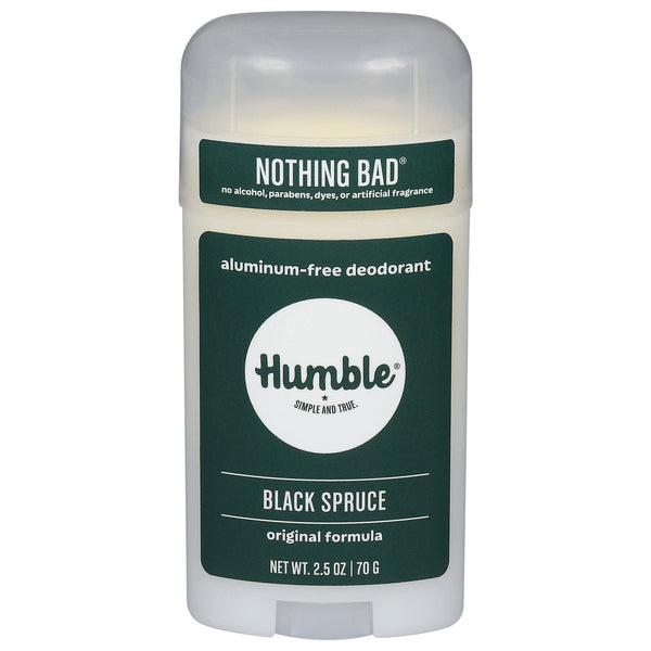 Humble Brands Deodorant Black Spruce 2.5 Oz | Natural Odor Protection