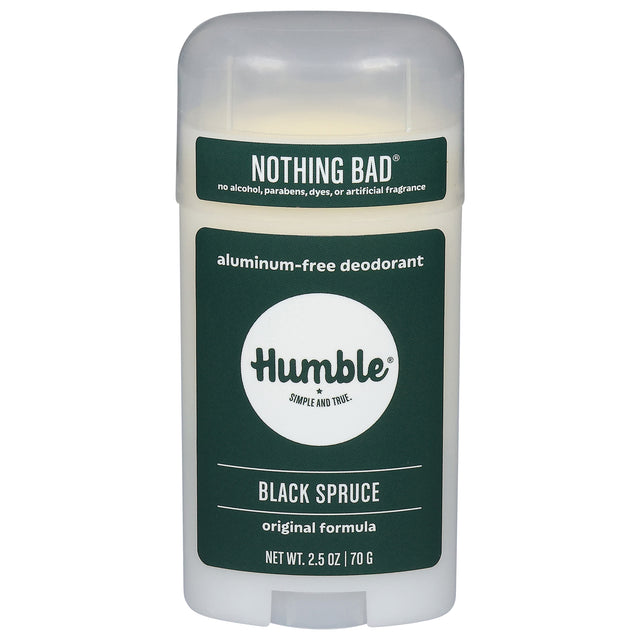 Humble Brands Deodorant Black Spruce 2.5 Oz | Natural Odor Protection