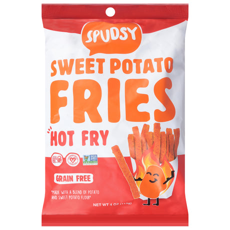 Spudsy Sweet Potato Fries, Hot Fry, 12-Pack, 4 oz Bags