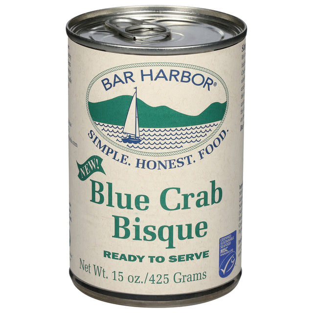 Bar Harbor Blue Crab Bisque: Ready to Serve, 6 pk - Delicious Crab Soup