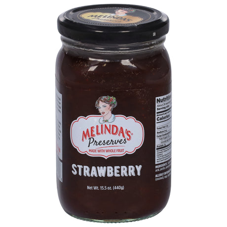 Melinda's Strawberry Preserves (Pack of 6) - 15.5 Oz  - All Natural, Premium Fruit Spread