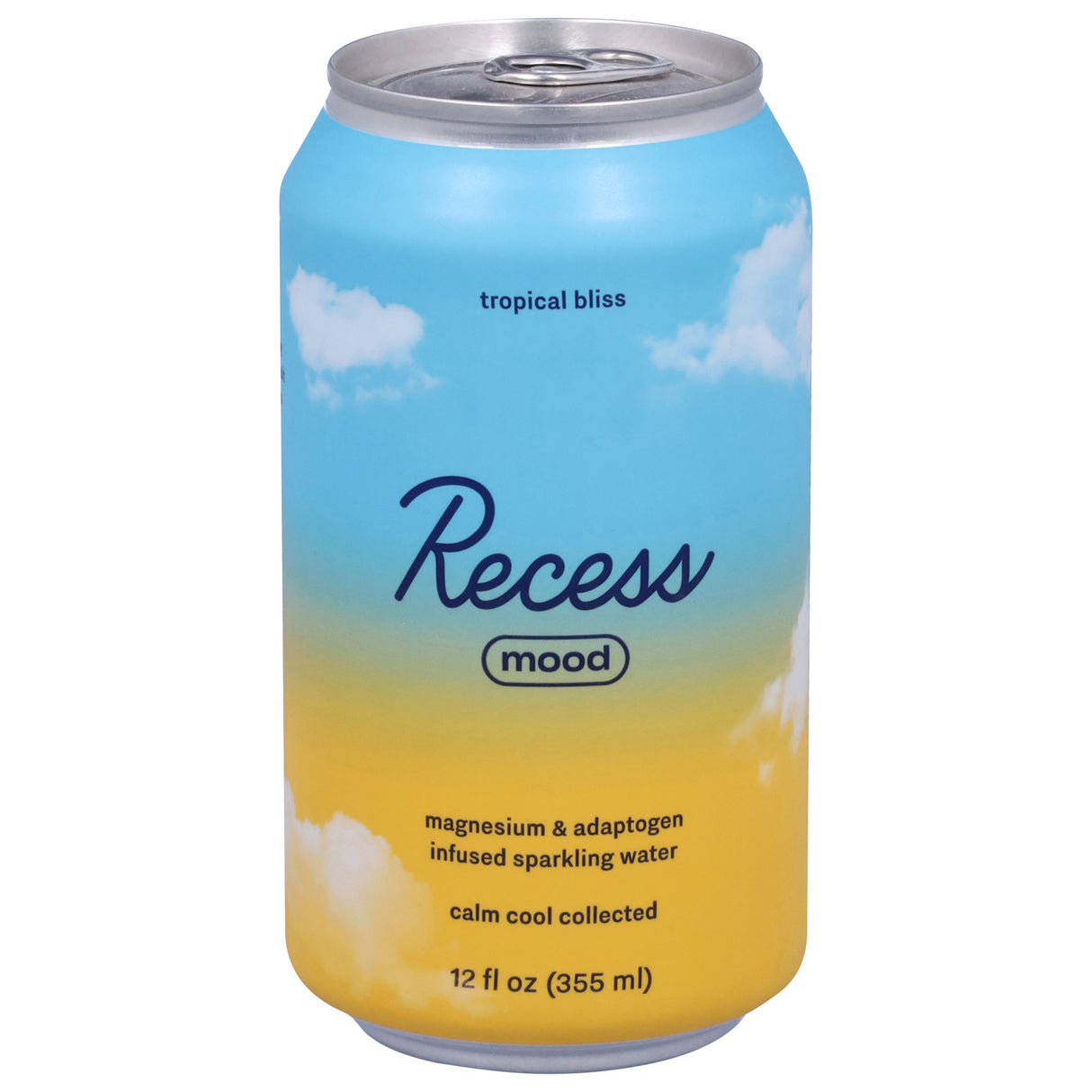 Recess Sparkling Water: Tropical Bliss, Magnesium - 12 , Hydrating Drink