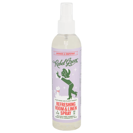 Rebel Green Room & Linen Spray - Lavender & Grapefruit Scent - (Pack of 8 - 8 fl oz )