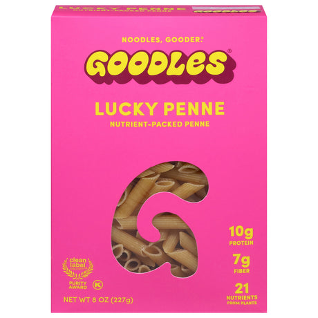 Goodles Lucky Penne Pasta, 12 x 8 oz - Healthy Mac &amp; Cheese Alternative