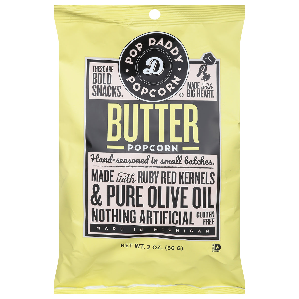 Pop Daddy Popcorn Butter, 15 x 2 oz Bags