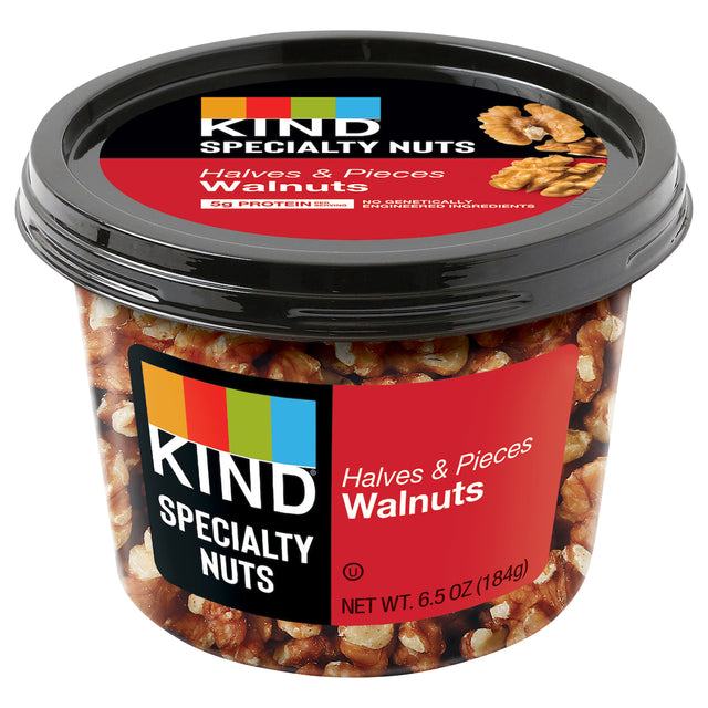 Kind Walnuts Halves & Pieces - 6.5oz Bags | Fresh, Healthy Snacks