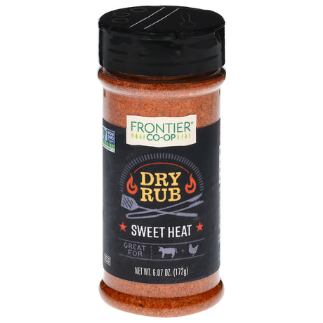 Frontier Sweet Heat Rub - 6.07 oz - All Natural Dry Seasoning