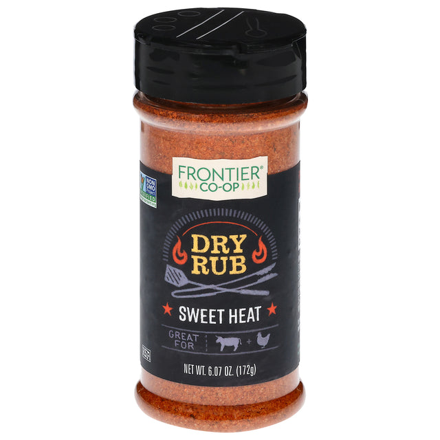 Frontier Sweet Heat Rub - 6.07 oz - All Natural Dry Seasoning