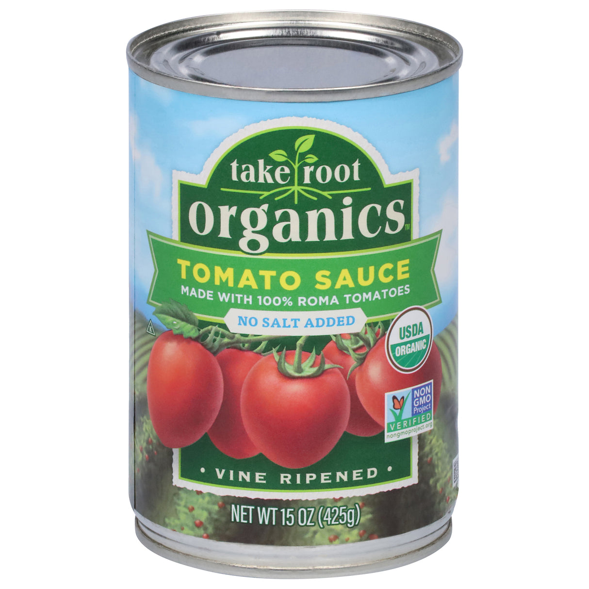 Take Root Organics Tomato Sauce No Sugar Added - Healthy Pasta Sauce, 12-15 oz
