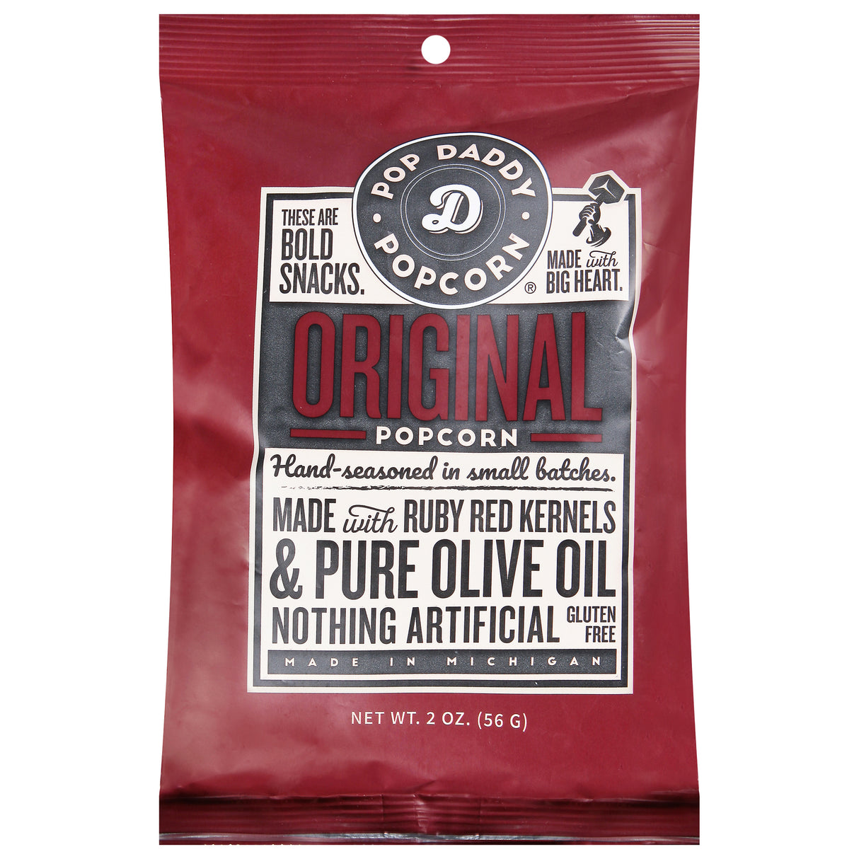 Pop Daddy Original Popcorn, 15 Bags: Delicious & Fresh Snack - Buy Online Now!