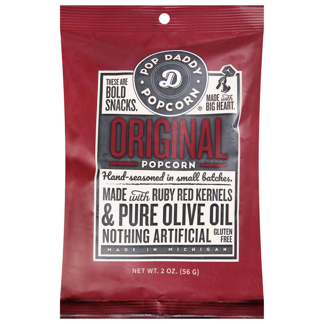 Pop Daddy Original Popcorn, 15 Bags: Delicious & Fresh Snack - Buy Online Now!