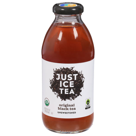 Just Ice Tea Organic Black Original Tea - 16 fl oz (12-Pack)