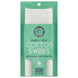 The Ohso Co. Cotton Swabs, Plastic Sticks, 300 Count (Pack of 32)