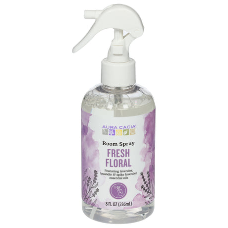 Aura Cacia Fresh Floral Room Spray - Natural Aromatherapy Air Freshener - 4 fl oz