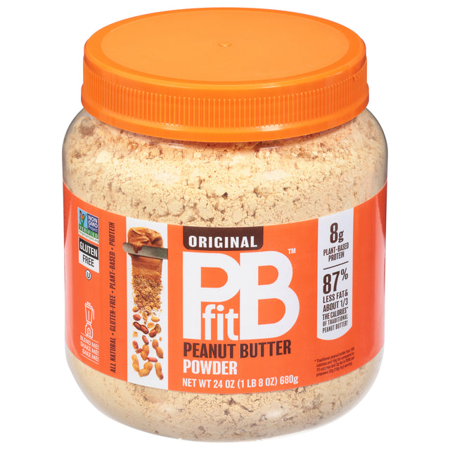 BetterBody Foods PBfit Peanut Butter Powder, 3 x 24 oz