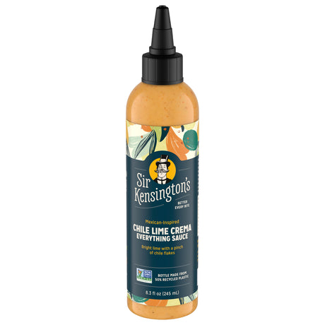 Sir Kensington's Chile Lime Everything Sauce: Tangy Flavor 6 Bottles
