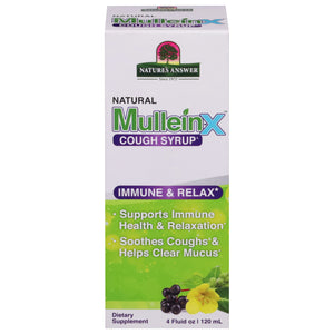 Nature's Answer Mull Imunn Rlx Cough Syrup - 4 fl oz - Cough Relief & Immune Support