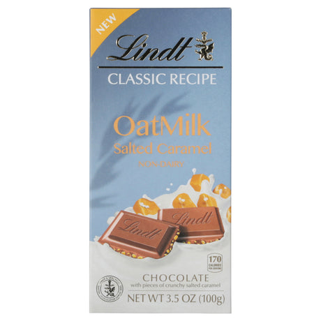 Lindt Oat Milk Chocolate Bars Creamy 3.5 Oz (10-Pack) | Vegan Chocolate