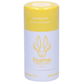 Hume Supernatural Deodorant - Coconut Coast Scent - 2 Oz Stick