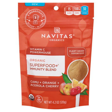 Navitas Organics Superfood Immunity Blend, 6 x 4.2 oz Pouches