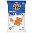 Pretzelized Pita Chips Sea Salt, 12 x 7 oz - Crispy Baked Snack