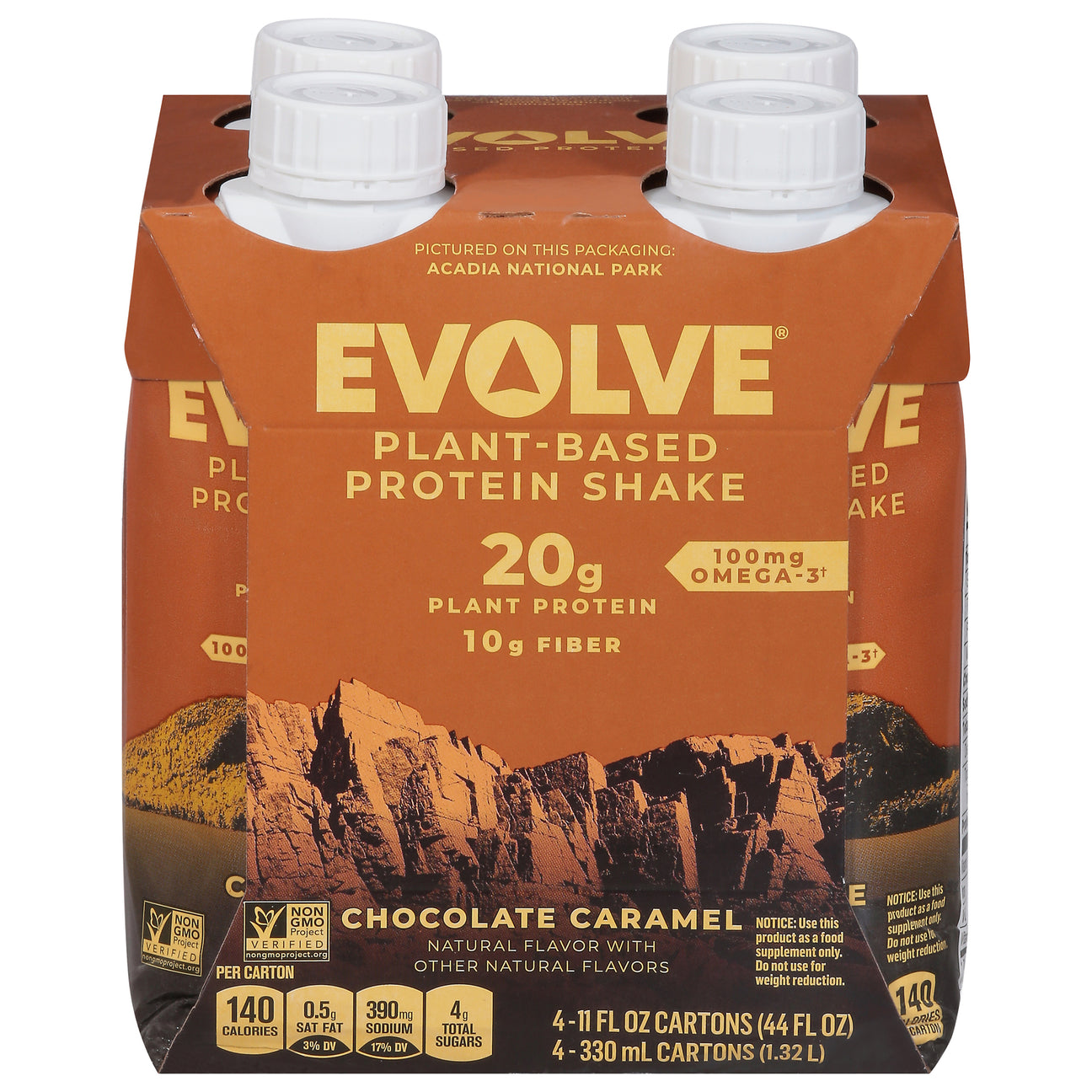 Evolve Creamy Chocolate Protein Shake Ready-to-Drink - 3 Packs of 4/11 oz Cartons