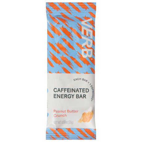 Verb Energy: Peanut Butter Energy Bars (16 ct) | Natural Energy & Focus