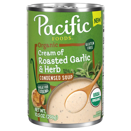 Pacific Foods Roasted Garlic Soup Concentrate, 10.5 oz , Pack of 12