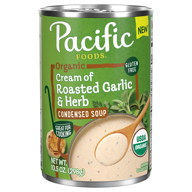 Pacific Foods Roasted Garlic Soup Concentrate, 10.5 oz , Pack of 12