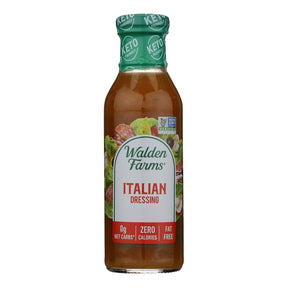 Walden Farms Italian Dressing: Sugar & Calorie-Free (6 x 12 Fl Oz) - Great Taste