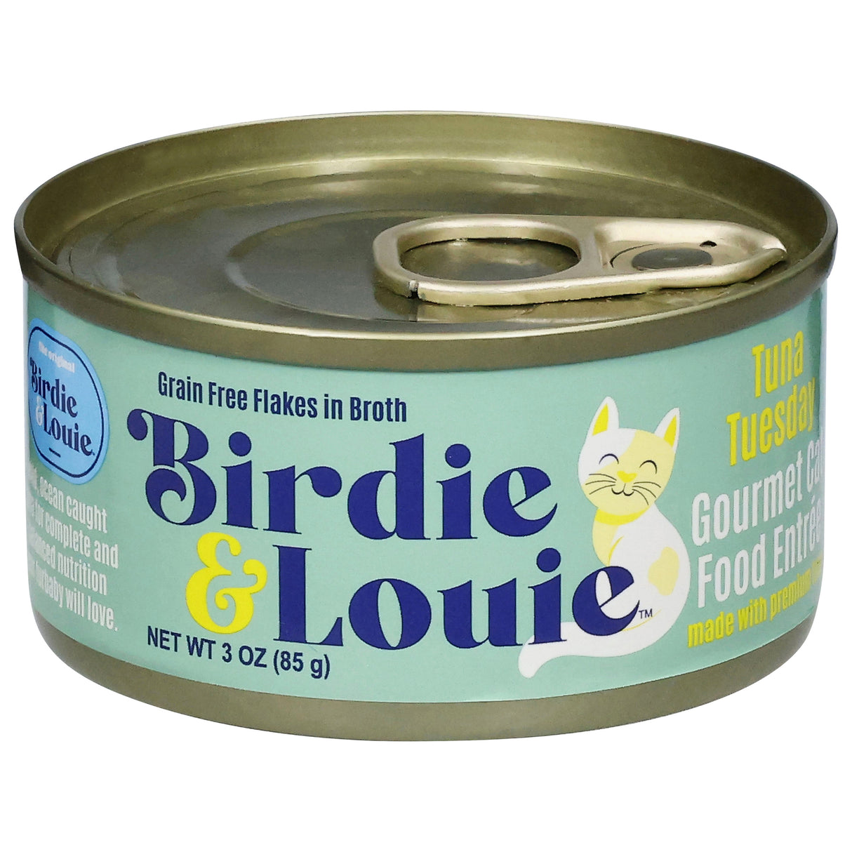 Birdie & Louie Tuna Tuesday Wet Cat Food - 12 x 3 oz