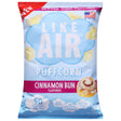 Like Air Puffcorn Cinnamon Bun (Pack of 12) - 4 oz Bags - Sweet & Crunchy Snack