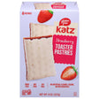Katz Gluten Free Strawberry Toaster Pastries - (Pack of 6 - 8 oz) - Gluten-Free Breakfast