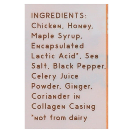 The New Primal Snack Mates Chicken Maple - Case of 8, 2.5 Oz - Cozy Farm 