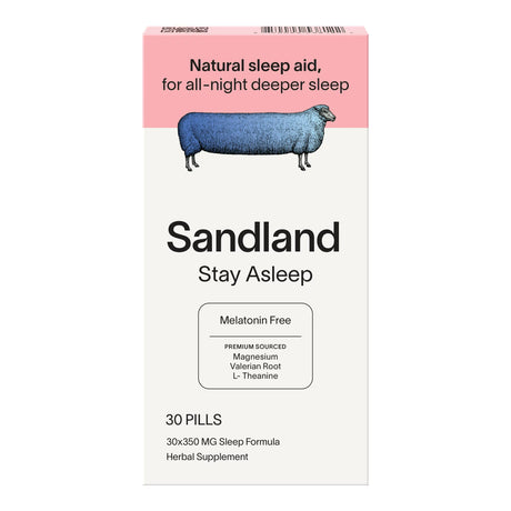 Sandland Stay Asleep Melatonin Supplement - 1-30 count - Cozy Farm 
