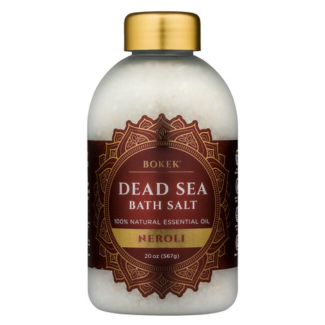 Bokek Dead Sea Salt Bath Soak with Neroli - 21 Ounces - Cozy Farm 