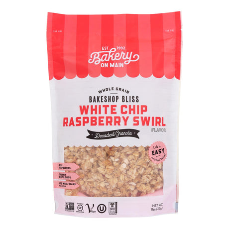 Bakery On Main - Granola White Chips Raspberry  Swirl - Case Of 6-11 Oz