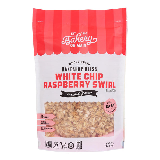 Bakery On Main - Granola White Chips Raspberry  Swirl - Case Of 6-11 Oz