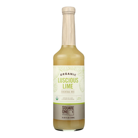 Square One Organic Mixers - Cocktail Mx Luscious Lime - Case Of 6-25.36 Fz