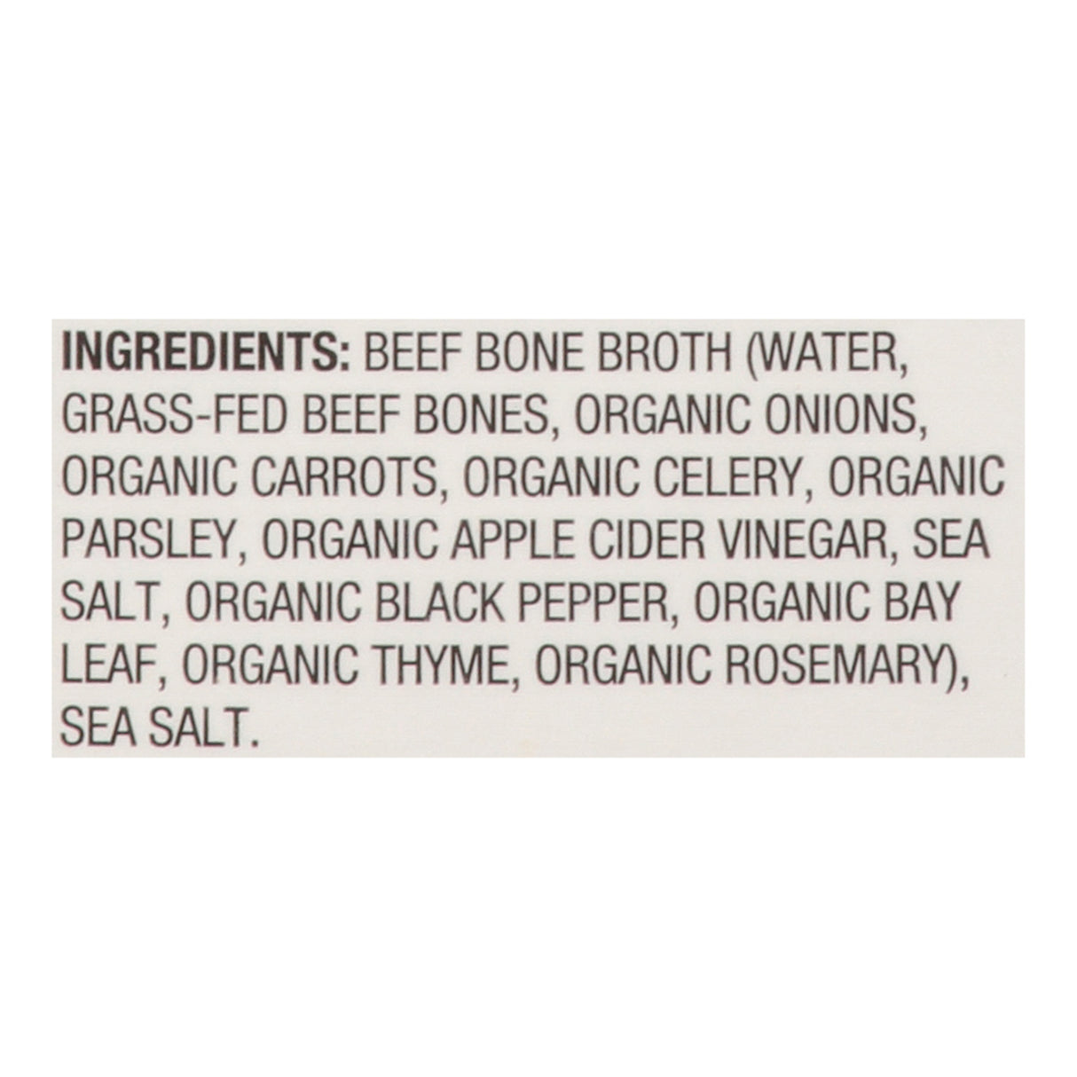 Kettle & Fire - Beef Bone Broth - Pack of 6 - 16.9 oz - Cozy Farm 