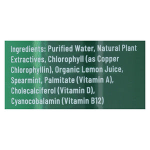 Chlorophyll Water - Liquid Chlorophyll - 16.9 Fl Oz - Pack of 12 - Cozy Farm 