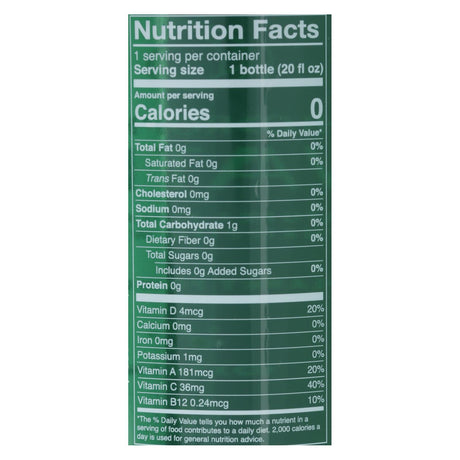 Chlorophyll Water - Liquid Chlorophyll - 16.9 Fl Oz - Pack of 12 - Cozy Farm 
