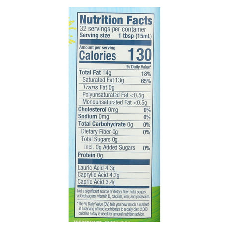 Carrington Farms Coconut Cooking Oil - Case Of 6 - 16 Fl Oz. - Cozy Farm 