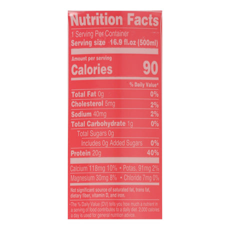 Ready - Water Protein Pink Grapefruit - Case Of 12-16.9 Fz - Cozy Farm 