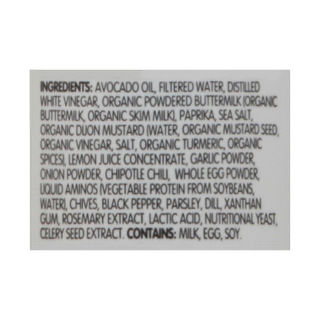 Chosen Foods - Drsng/mrnd Chptl Ranch - Case Of 6-8 Fz - Cozy Farm 