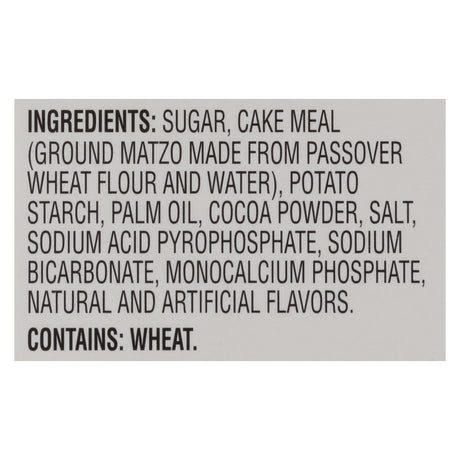 Manischewitz - Mix Cake Marble Kosher For Passover - Case Of 12-12 Oz - Cozy Farm 