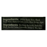 J1 Black Pearl Crunch Rice Roll - Case Of 12 - 3.5 Oz - Cozy Farm 