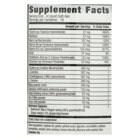 Irwin Naturals - Triple-boost Caff Energy - 1 Each-75 Sgel - Cozy Farm 